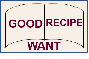 Logo of wantgoodrecipe.com site
